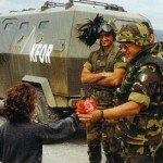 L'Esercito italiano in un'azione umanitaria
