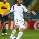 Dino Fava, attaccante della Salernitana Dino Fava, attaccante della Salernitana