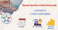 ATRANI, BANDO PER 2 VOLONTARI PER IL SERVIZIO CIVILE Candidature entro le ore 14 del 15 febbraio